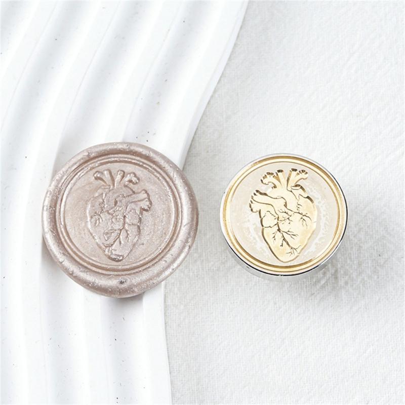 Flower Wax Seal Stamp Brass Head Bees Sealing Wax Stamp for Invitation Greeting Card Envelope Scrapbooking Decorations