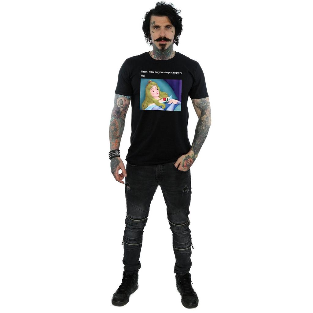 Disney Mens Sleeping Beauty Meme T-Shirt