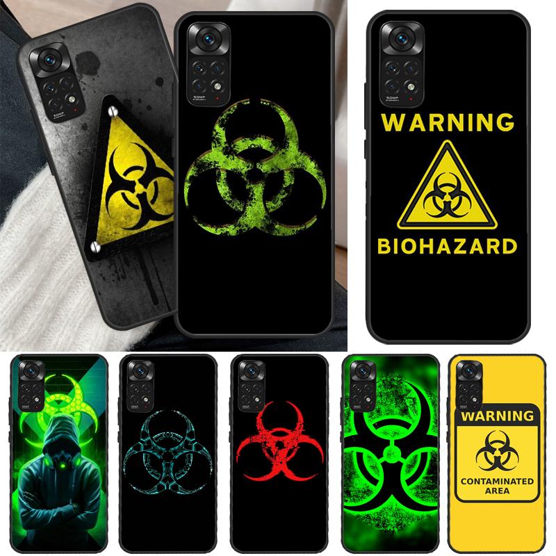 

Чехол с символом биологической опасности для Xiaomi Redmi Note 11 10 9 8 Pro Note 11S 10S 9S 8T K50 K40 9A 9C 10A 10C чехол