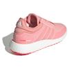 Adidas Rocket Boost Round Toe Lace-Up Fabric Breathable Lightweight Low-Top Running Shoes Women Running Shoes Pink FW7780