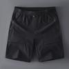 Summer Casual Men's Loose Straight Leg Five Quarter Pants Sports Shorts