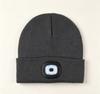 Riding Knitted Cap with Light Thermal Lighting Night Fishing Cap Portable LED Outdoor Wool Cap