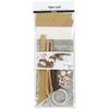 Mini Christmas Paper Craft Kit - Natural - 13 Pcs