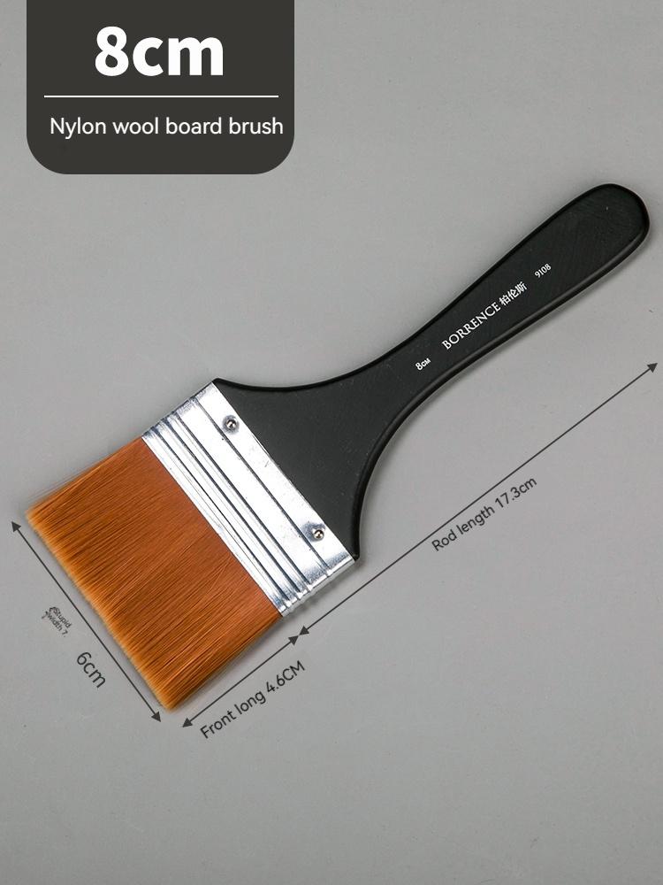 Watercolor Oil Art Paint Brush 7 Styles Memory Nylon Hair Painting Brushes Set Wood Handles Acrylic Paints Drawing Brush Tools