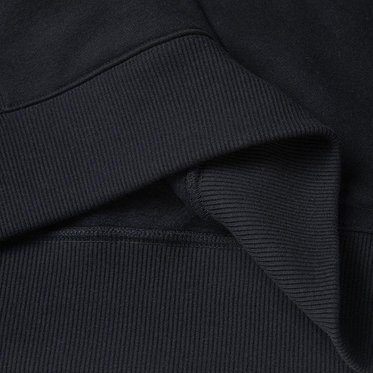 COACH Sweatshirts Unisex Black Hooded Moderate Straight Fit 89639-BLK