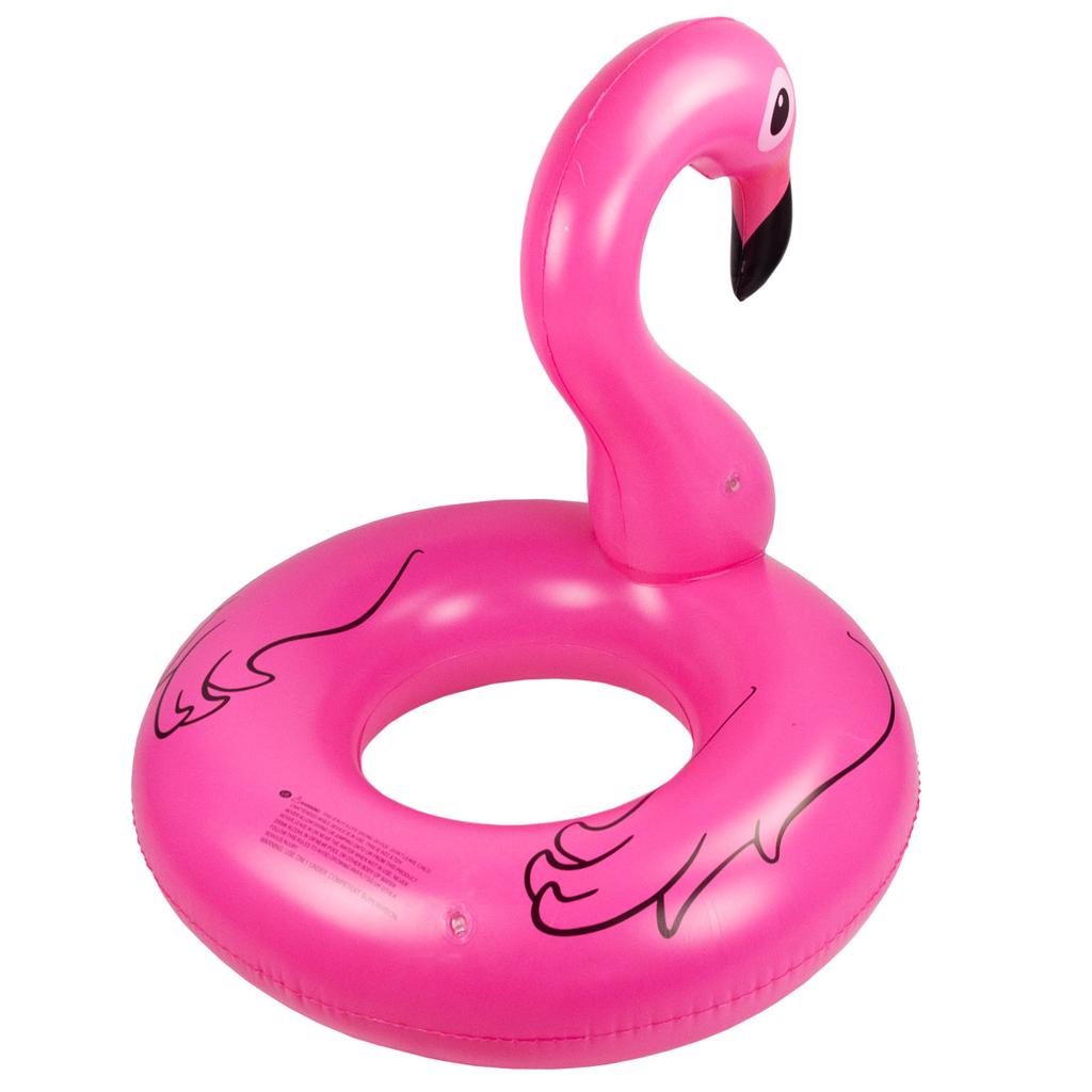 2648 PINK FLAMINGO SWIM RING FOR CHILDREN