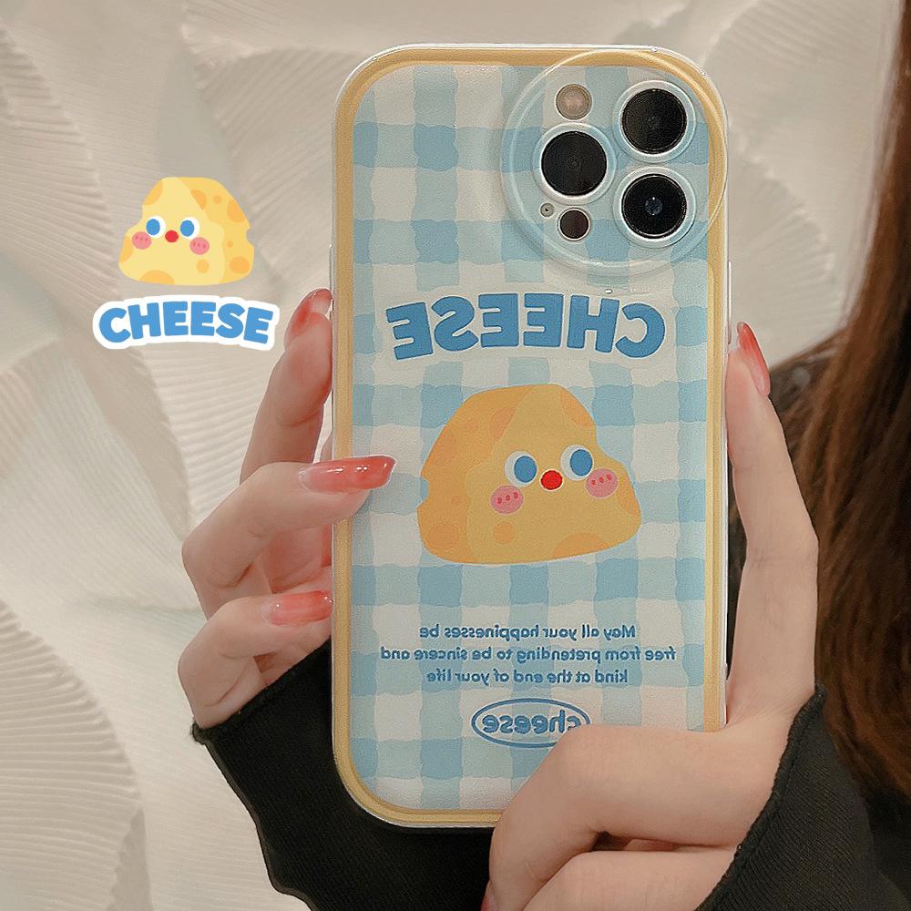 

Cheese Suitable for 14 Apple 16 Mobile Phone Case Iphone15plus New 13pro Silicone 12 Bracket 11 Soft Cover X 12pro (6.1)