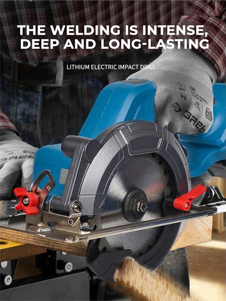 6 Inch Brushless Circular Saw Compact Cordless Electric Saw Wood Metal Ceramic Tiles Cutter Power Tool For Makita 18V Battery