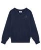 NEUFETBLEU Neb Metal V-Neck Knit (Navy)
