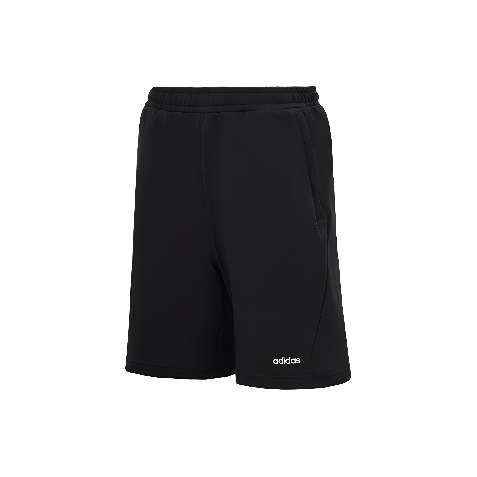 

Adidas Мужские спортивные шорты со средней посадкой и эластичной талией, черные JE1340 L