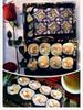 Sushi Box Set: No. 0 Disposable Plastic High Lid Tray for Japanese Takeaway - Available in 2, 3, or 4-piece Gunkan, 50 Sets