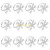 Snowflake Napkin Buckle Napkin Ring Wedding Party Napkin Ring Decoration D57B