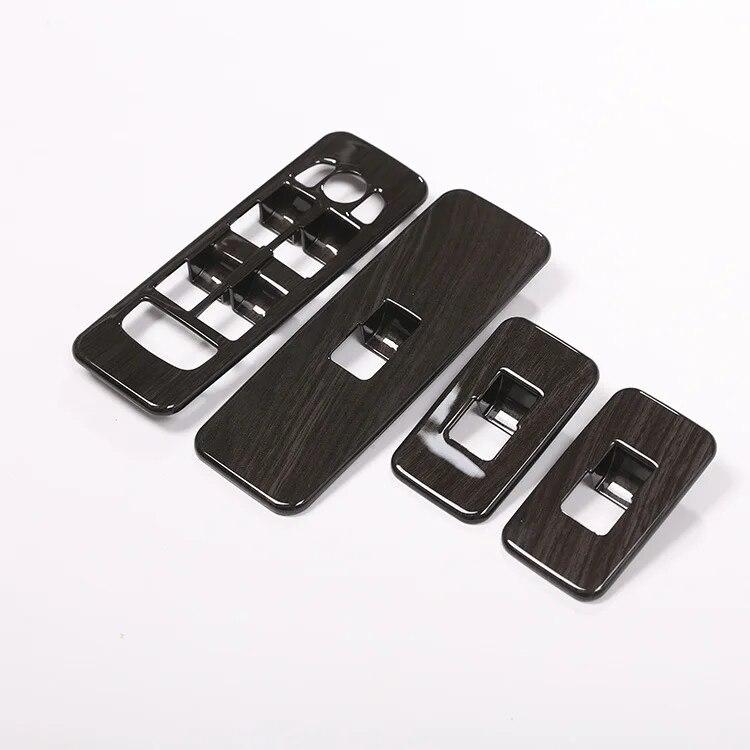 Car Window Lift Button Frame Trim Fit For Land Rover Discovery Sport 2015-2018 Auto Interior Accessories