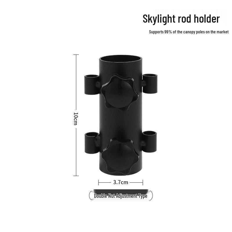 

Adjustable Outdoor Canopy and Umbrella Base with Tent Fixing Ground Stakes.