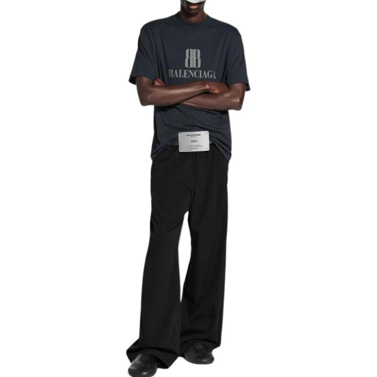 Balenciaga Nano Bb Medium Fit T Shirt 764235TSVU41083