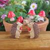 Miniature Statue Flower Pot Decoration, Cute Flower Pot Accessories Resin Statue, Suitable For Terrace, Courtyard, Decoration