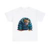 Unisex Adult Graphic T Shirt: Frog In a Puffer Jacket Funny 3D Art Streetwear