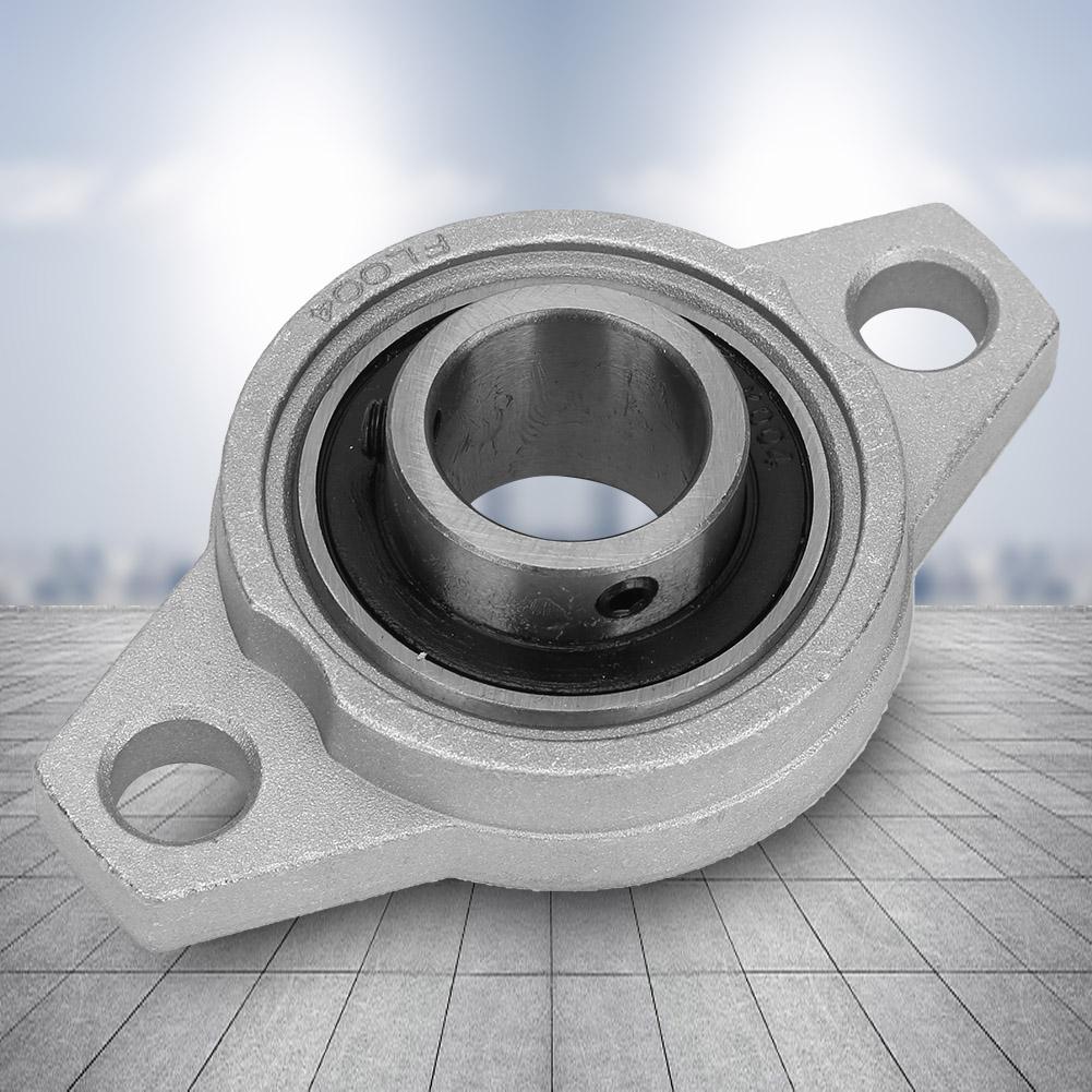 KFL004 Miniature Zinc Aluminum Alloy Mounted Bearing Pillow Block Flange Rhombic Bearing