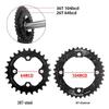 Prowheel 10/11-Speed Mountain Bike Crankset with Hollow Design and 26T/36T/38T Chainring for Bicycle Repair.