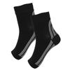 1Pair Set Outdoor Sports Compression Foot Sleeves Plantar Fasciitis Socks Heel Brace