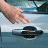 8Pcs Black Car Door Handle Bowl Anti Scratch Sticker Protector Cover Waterproof