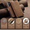 Business Cards Solt Magnet Wallet Leather Case For Samsung S26 Ultra S25 Plus S24 S23 A36 A56 A17 A07 Book Funda Stand Bag Cover