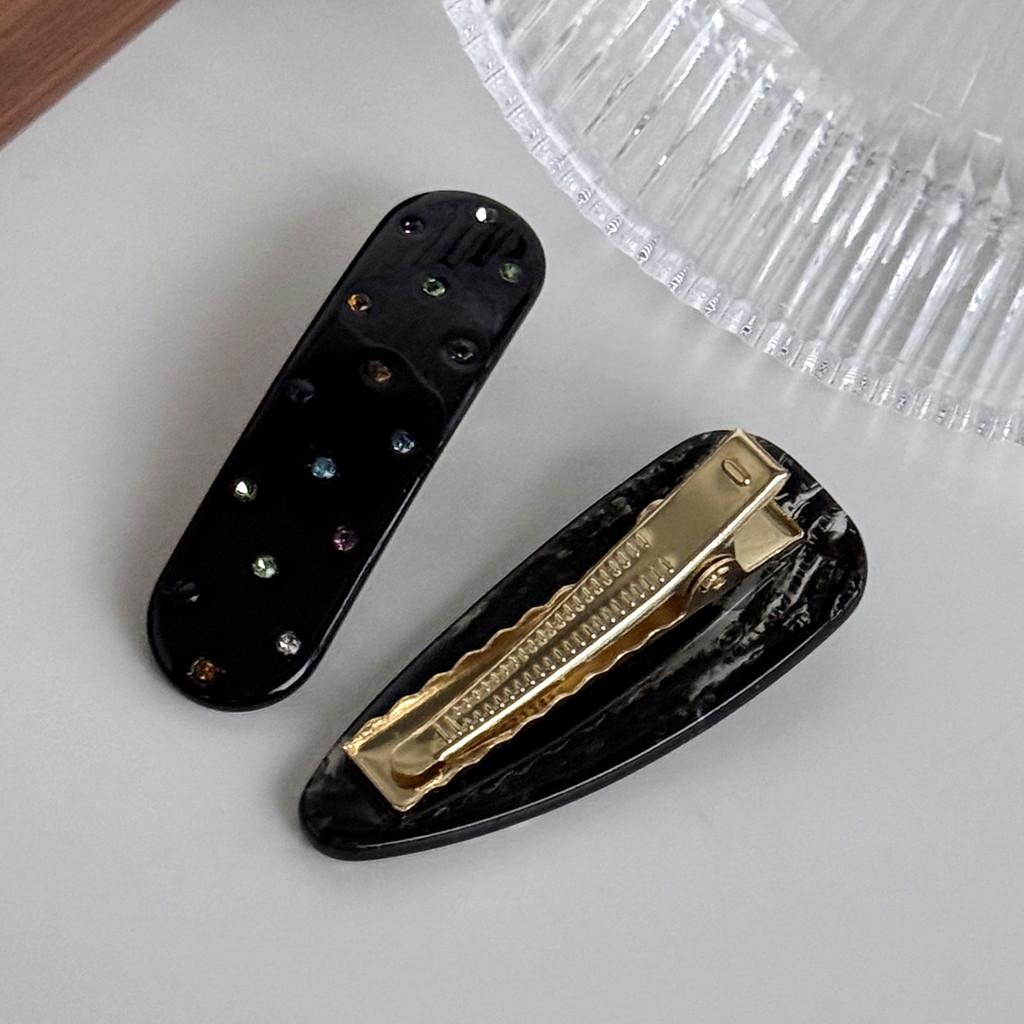 Stylish And Elegant Duckbill Hair Clips Set Featuring Premium Acetate Material For Fashionable Women