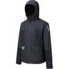 Salomon Letter Logo Loose Fit Hooded Long Sleeve Jacket Men Jacket Black C28046