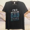 Brand Summer For Him tshirt Im A Bicycling Dad Just Like A Normal Dad But Cooler Short Sleeve Workout Oneck Tshirt