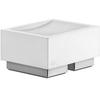 Gessi Rettangolo Soap Dish White Chrome 20825.031