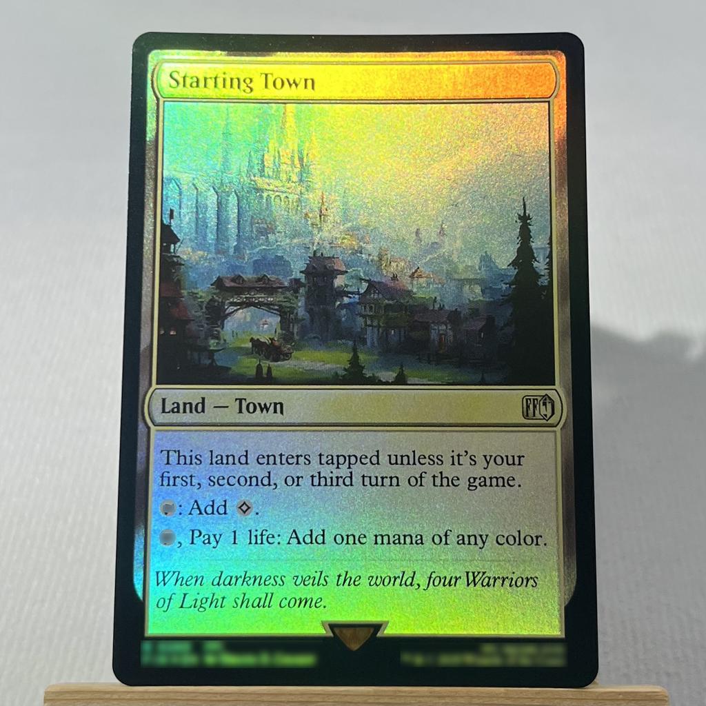 FIN FIC FOIL4-001 Karta proxy TCG magiczne karty Chmura, Najemnik z Midgaru Przywołaj Bahamuta Vivi Ornitier Błyskawica, Armia Jednego zbierz