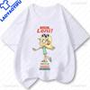 The Loud House Cartoon T Shirts Unisex Unisex Hot Sale Anime Comedy Clothes Polyester Short Sleeved Printed Aesthetic Graphic Tees