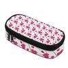 Pencil Case Multi Compartment Zipper Closure Durable 300D Polyester with Main Compartment Mesh Pocket and Pen Slots for Students