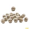 55KF Pack Of 20 Creative Resins Skull Face Bone Skull Stone for Halloweens Party and Home Decoration