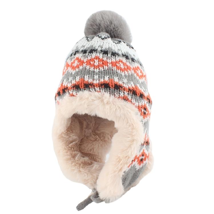 Lovely Pom Knit Caps Winter Crochet Hat Warm Hats Fashion Knitted Hat Winter Hat for Women Girl