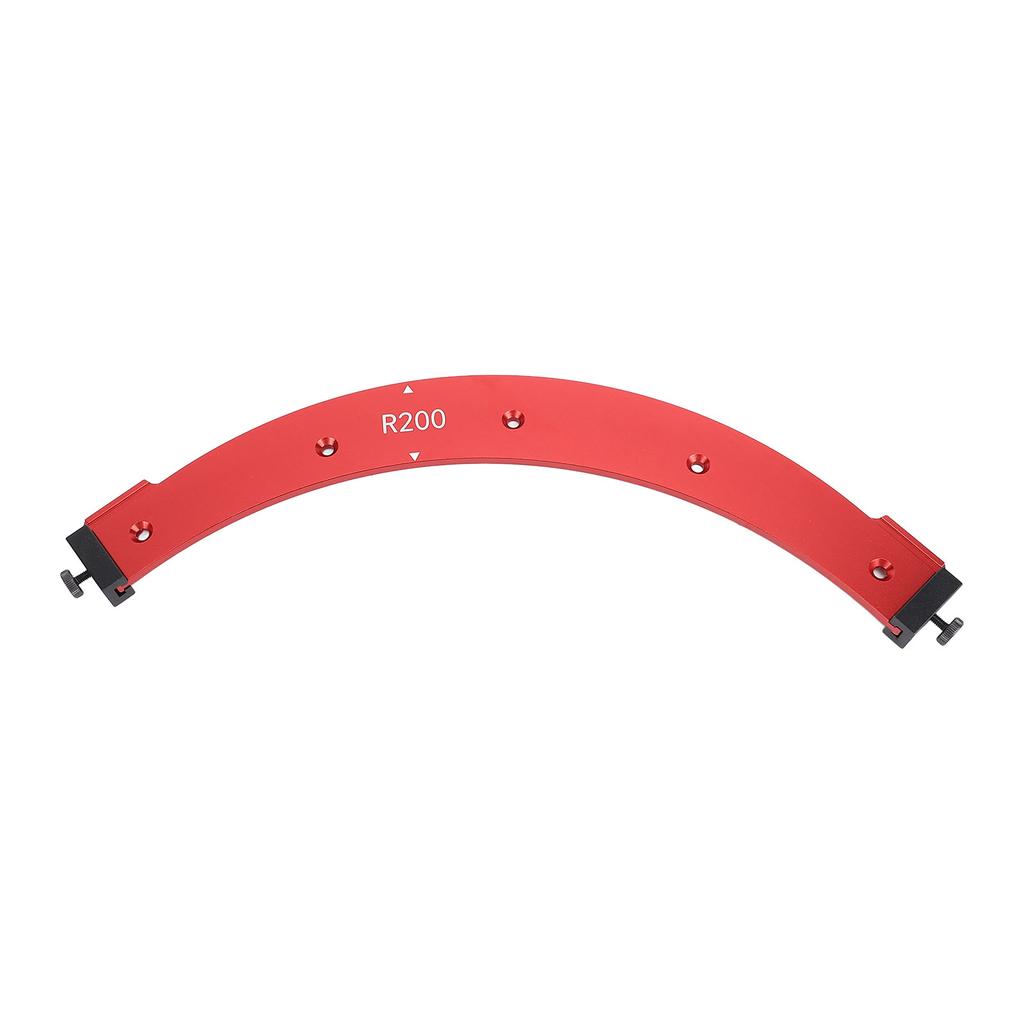 Radius Jig Router Template Aluminum Alloy Woodworking Corner Routing R200 Arc Cutting Auxiliary
