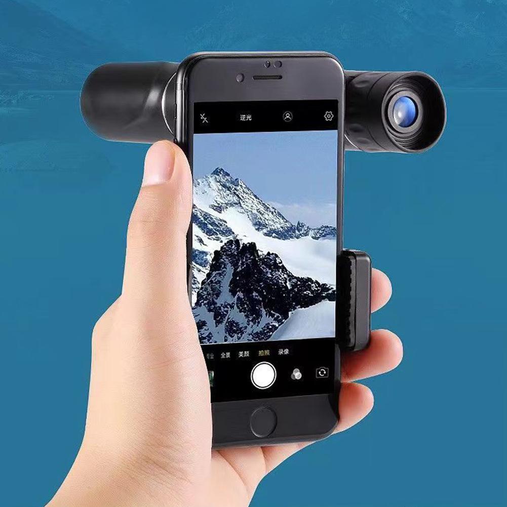 500x25 50000m Zoom BAK4 HD Telescope Professional Powerful Binoculars Long Range Portable Monocular Optics For Camping Outdoor