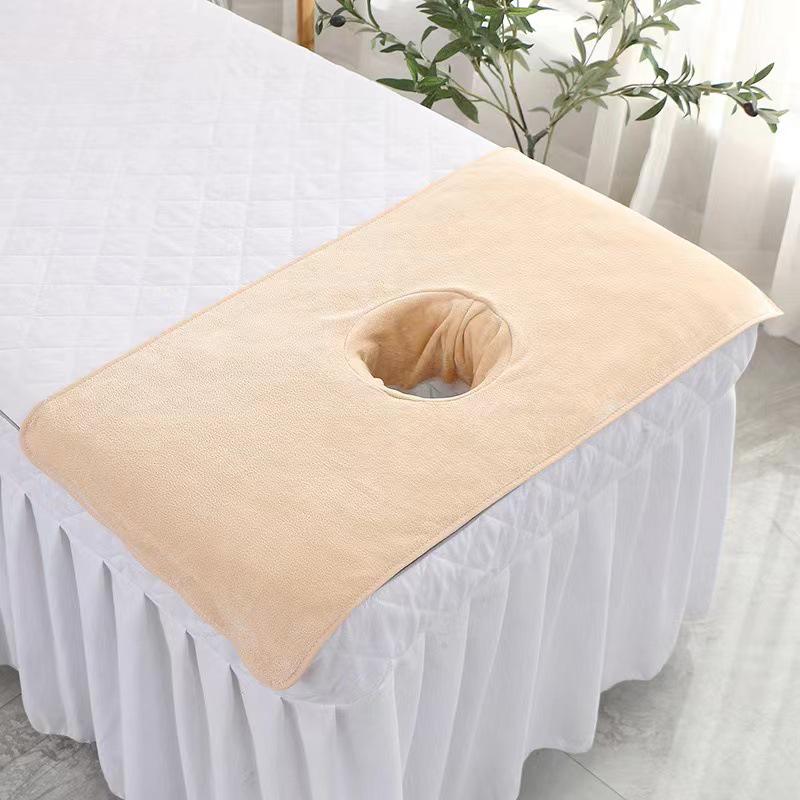 Beauty Salon Face Down Towel: Soft, Thick, Absorbent Pad for Massage Beds