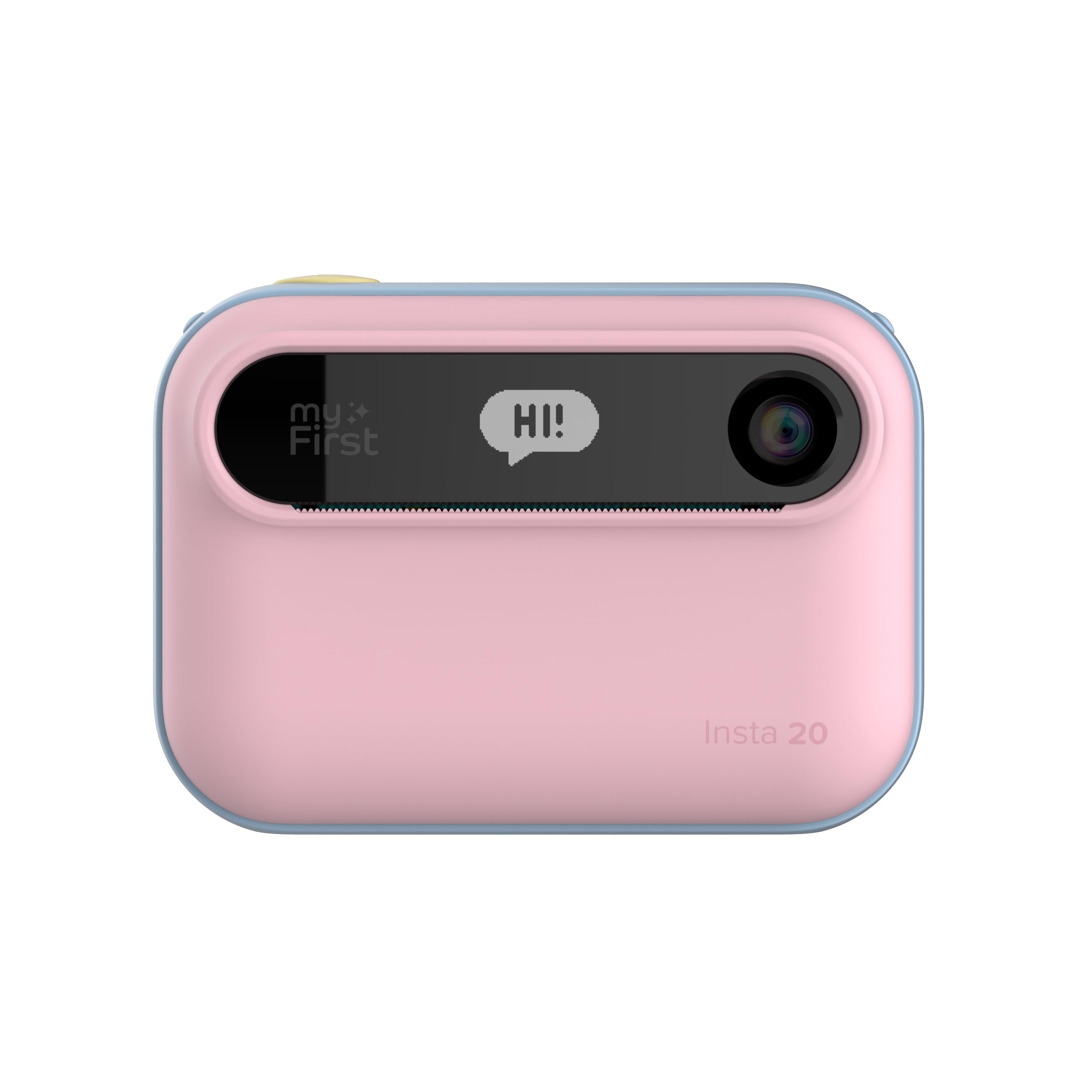 

Цифровая камера мгновенной печати myFirst Camera Insta 20 с 16 МП 1080P, подарок на день рождения для детей от 4 до 12 лет, селфи, неограниченная карта Micro SD, конфетный - фотографии, 4-12,