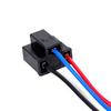 2 Stück H4 Auto-Scheinwerfer-Baugruppe Buchsenstecker-Adapter Verlängertes Kabelverbindungsstück