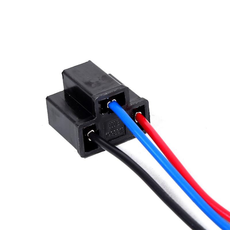 2 Stück H4 Auto-Scheinwerfer-Baugruppe Buchsenstecker-Adapter Verlängertes Kabelverbindungsstück