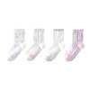 7A Antibacterial Breathable Mesh Kids Mid-Calf Socks
