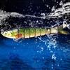 Multi-Section Artificial Fishing Lures Fishhooks Jointed Swimbait Crankbait Fishing Realistic 3D Sinking Swimming Baits