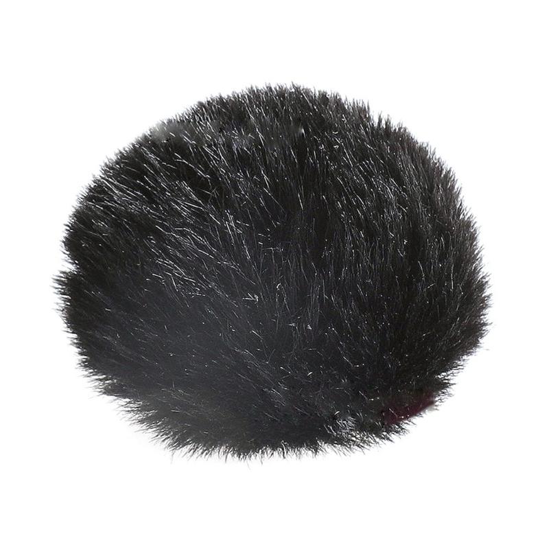 Pin on Lapel Microphones Windshield Cover for Lark 150 Interview Microphone Outdoor Shooting Mic Furry Windshield