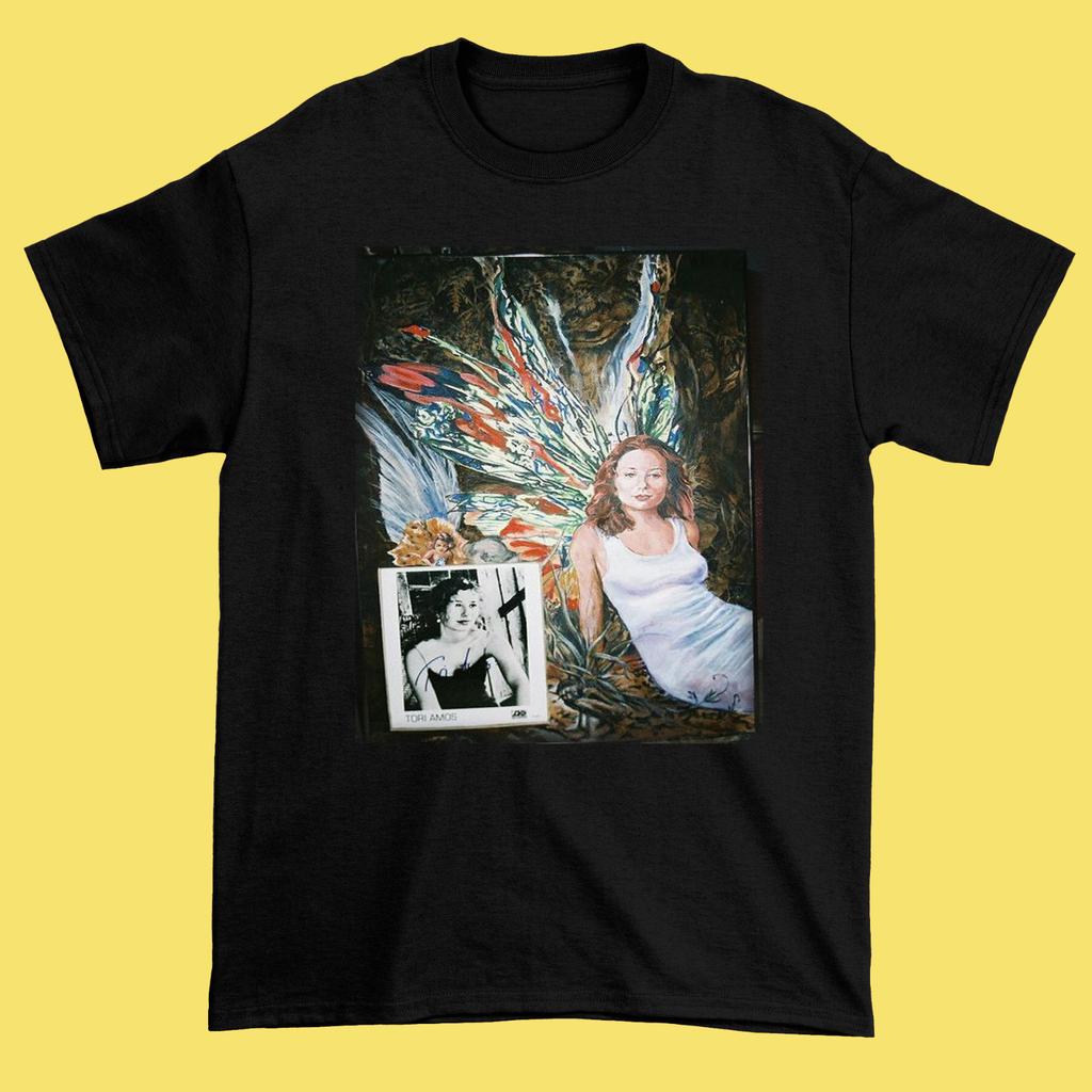 Tori Amos Singer Music Short Sleeve Black Men All Size Shirt C332