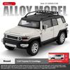1/24 Scale TOYOTA FJ Cruiser Off-Road SUV Alloy Metal Diecast Model Car High Quality Decorative Trendy Ornaments Gifts Box for Friend
