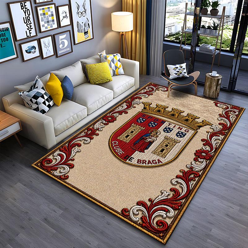 Sporting Clube De Braga Logo Suitable As a Non-slip Mat for the Living Room or Bedroom Sofa