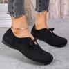 Large Size Women's Single Shoes Summer New Wind Round Head One Pedal All-inclusive Solid Color Flat Bottom