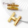 3 Styles 18K Gold Plated Multi-row Pearl Clasps For Necklaces Making,Bracelets Clasp Connectors For Jewelry DIY Accessories