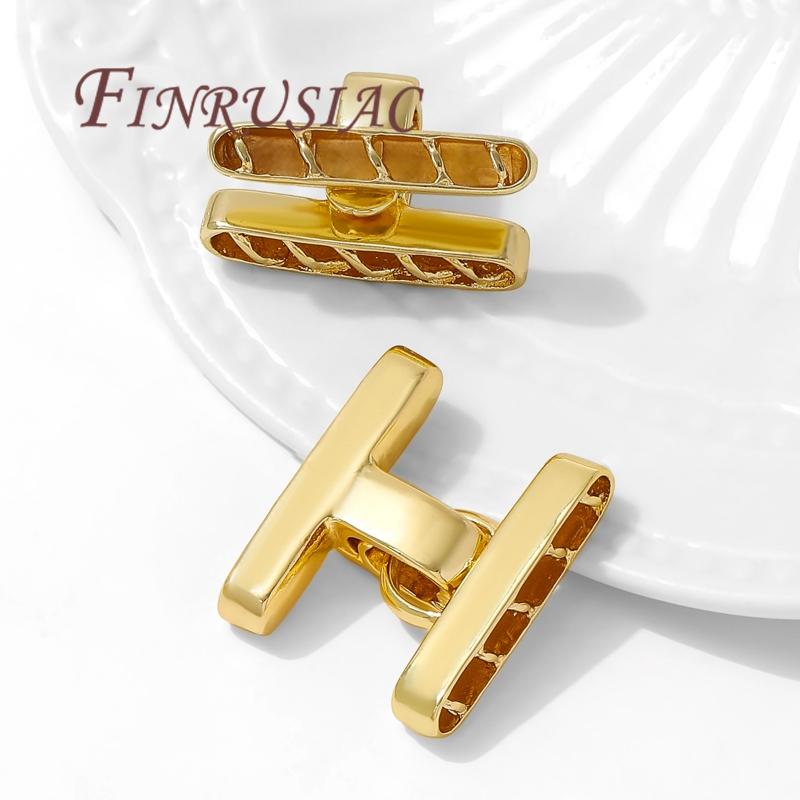 3 Styles 18K Gold Plated Multi-row Pearl Clasps For Necklaces Making,Bracelets Clasp Connectors For Jewelry DIY Accessories